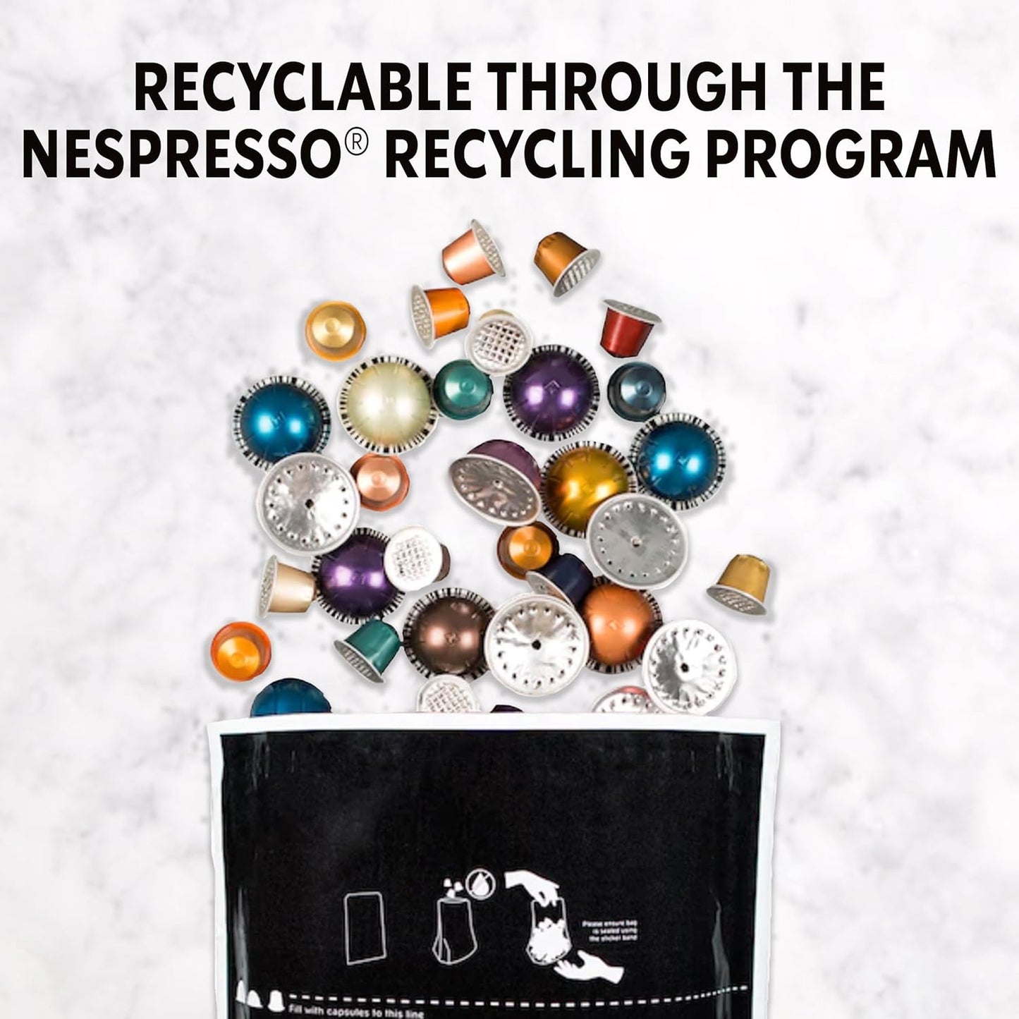 Starbucks Nespresso Original Roast Espresso 50-Capsule Pack - Christmas Special